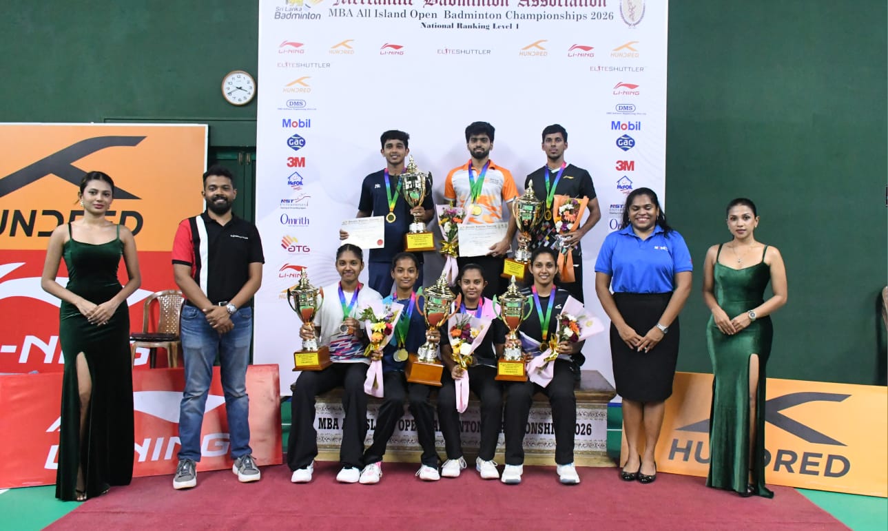 Savinaka claim title for third successive year as Thulith claim double crown at MBA Open Badminton Championships 2026